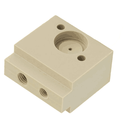 CNC machine plastic part